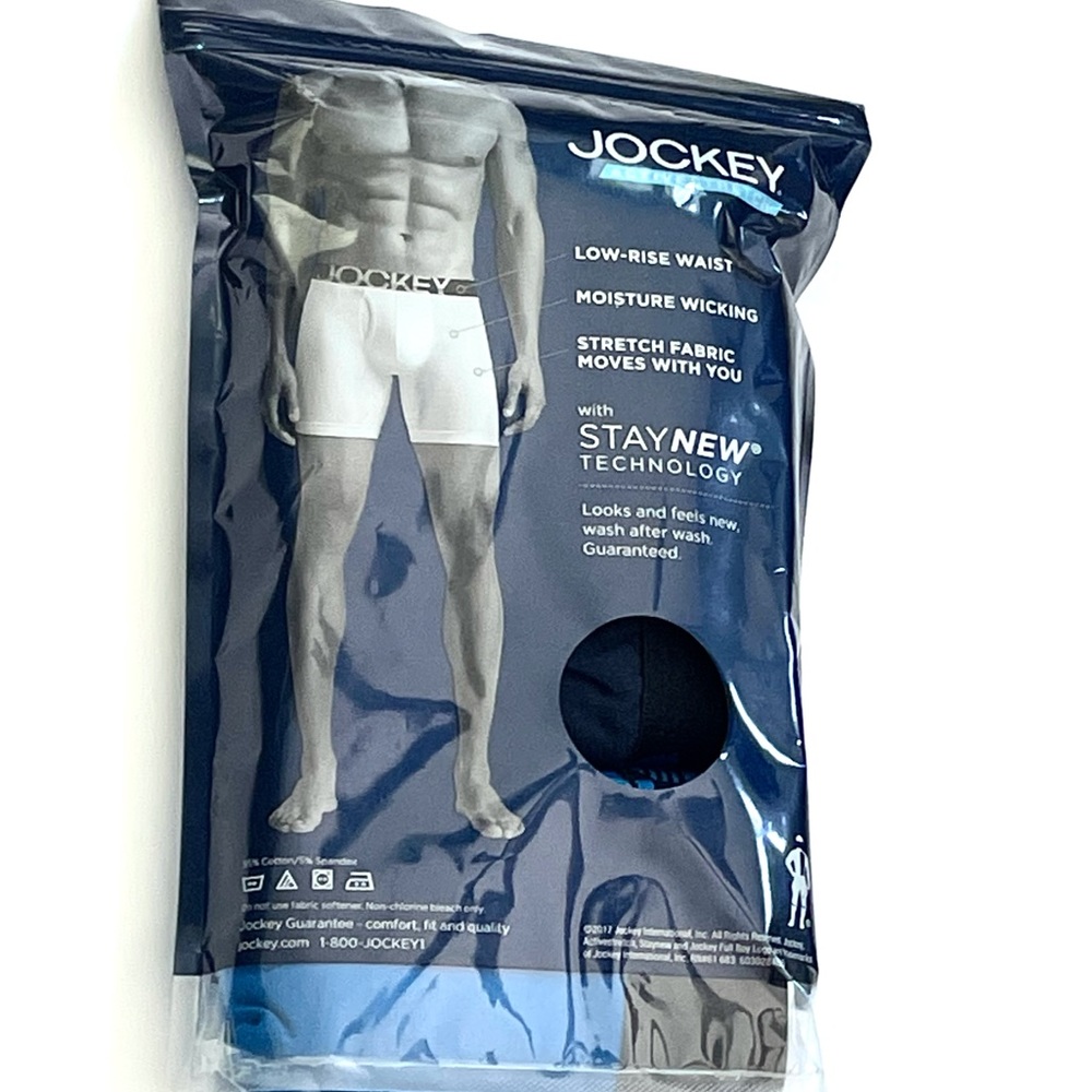 Jockey Men’s Midway Briefs 3 Pack Cotton Stretch S - Picture 6 of 13